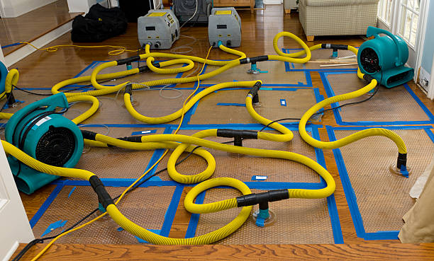 Professional Flood Damage Restoration technician working in Fort Lawn, SC